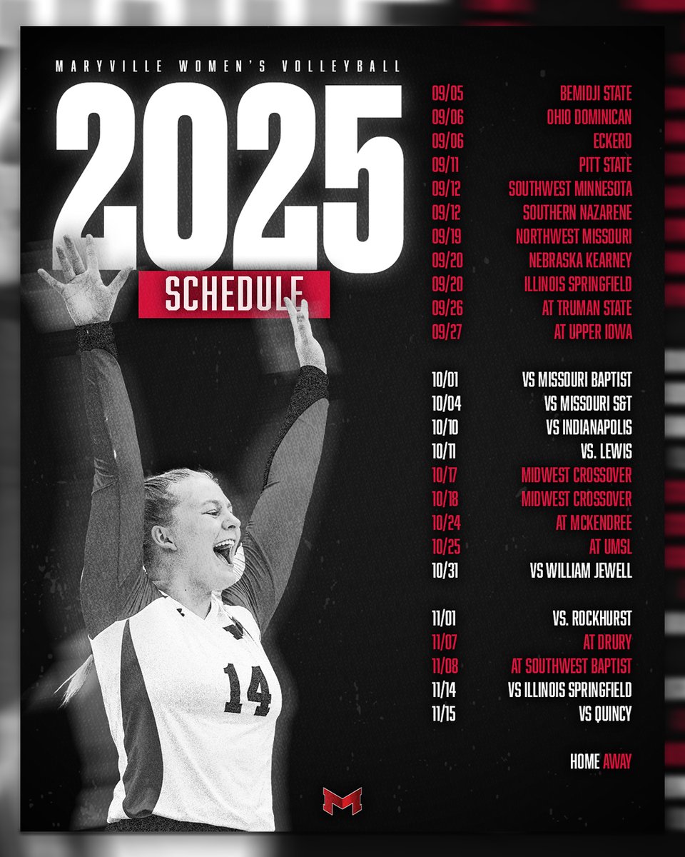 Raise your hands if you're HYPE for the Women's Volleyball season! 🙌🏐

The official fall outlook is here for the Saints!

#BigRedM