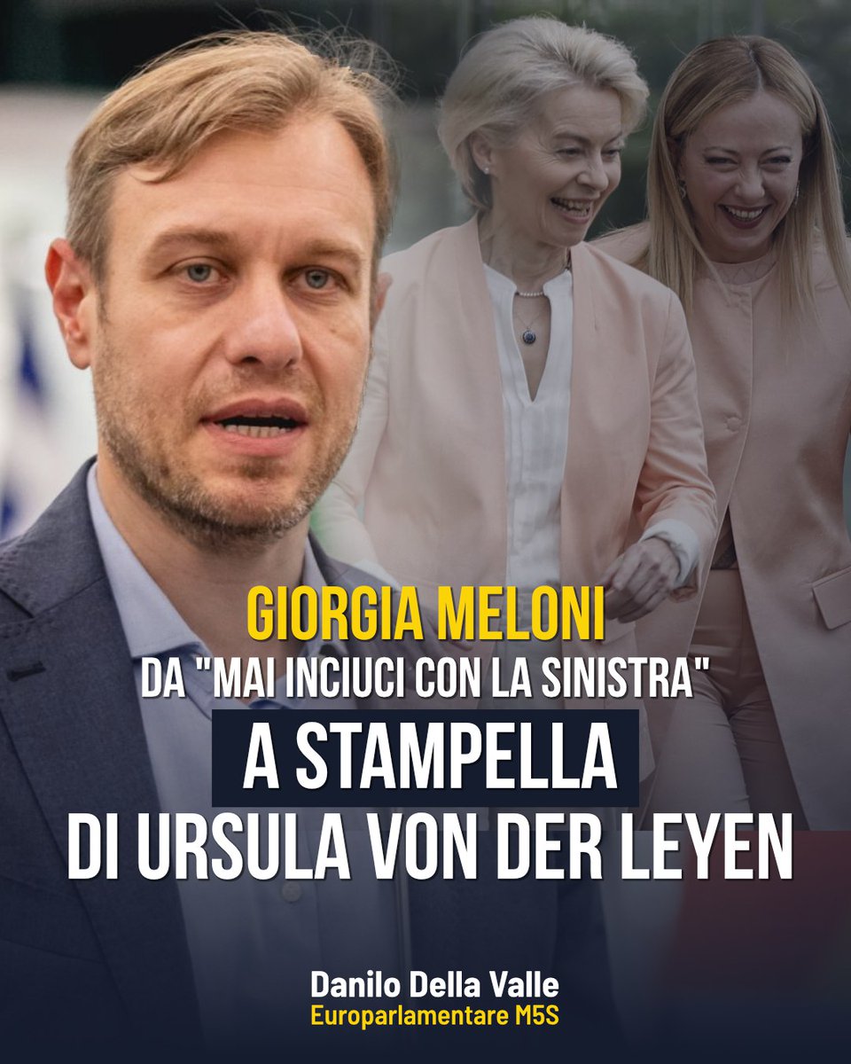 Il Movimento 5 Stelle ha votato con coerenza per mandare a casa una Commissione che ha tradito i cittadini calpestandone diritti e dignità:

– Ha massacrato gli agricoltori.
– Ha taciuto sul genocidio in Palestina.
– Ha promosso il riarmo e tradito l’ambiente.
– Ha affossato il