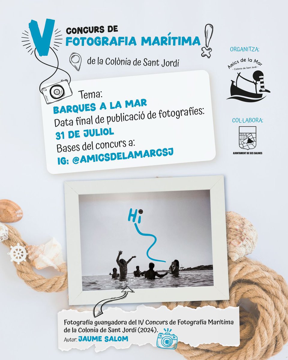 Associació Amics de la Mar Colònia de Sant Jordi (@amicsdelamarcsj) on Twitter photo 