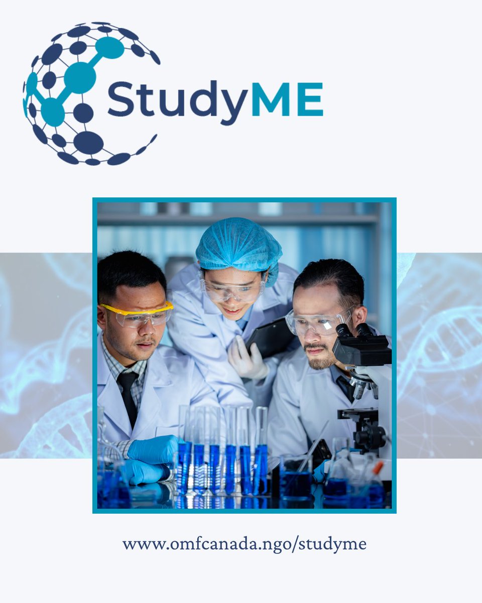 OpenmedfCanada's tweet image. OMF StudyME is a free global recruitment tool that connects individuals interested in participating in research studies with the researchers conducting them. Sign up to help accelerate research into #MECFS and #LongCOVID 👉 omfcanada.ngo/studyme.