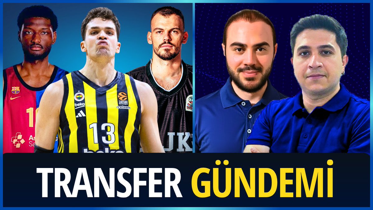 Stop Press Medya (@stoppressmedya) on Twitter photo 🏀 Transfer Gündemi
⏰ 22:00
🚨 Fenerbahçe Beko Transfer Gündemi
🦅 Beşiktaş'tan Anthony Brown Hamlesi
🤔 Efes'te Son Durum
🌪️ Trabzonspor Hızlandı
❔ Soru&Cevap
🎙️<a href="/umutakincioglu/">Umut Akıncıoğlu</a> & <a href="/bugraatopuz/">Buğra Topuz</a>
İzlemek için 👇🏻
youtube.com/live/3Ana55pOj… 🏀 Transfer Gündemi
⏰ 22:00
🚨 Fenerbahçe Beko Transfer Gündemi
🦅 Beşiktaş'tan Anthony Brown Hamlesi
🤔 Efes'te Son Durum
🌪️ Trabzonspor Hızlandı
❔ Soru&Cevap
🎙️<a href="/umutakincioglu/">Umut Akıncıoğlu</a> & <a href="/bugraatopuz/">Buğra Topuz</a>
İzlemek için 👇🏻
youtube.com/live/3Ana55pOj…