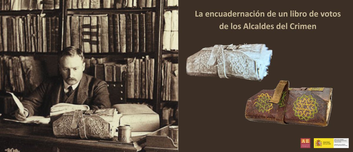 🆕Conoce el nuevo #DestacadoARCHV sobre la encuadernación de un libro de votos de los alcaldes del crimen conservado en el Archivo de la Real Chancillería de Valladolid (#ARCHV)👇
cultura.gob.es/cultura/areas/…