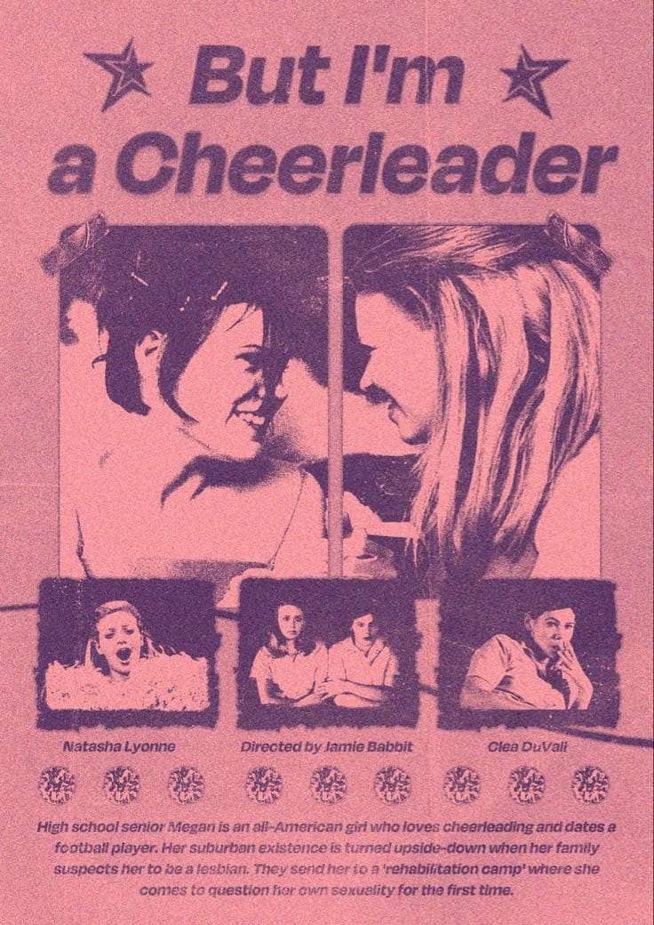 drivefilmszzz's tweet image. but i´m a cheerleader - nunca fui santa (1999) versão da diretora
dir. jamie babbit
legendado
link: drive.google.com/drive/folders/…