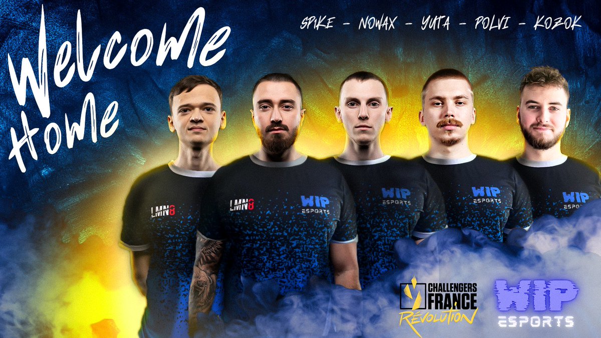 Après une période difficile et avoir roulé sur les UP &amp; DOWN,

Ayant des ambitions et une vision de l’avenir commune, ils ont décidé de nous faire confiance pour leur futur…

Un seul objectif : Marquer l’histoire ! 💙

Bienvenue à:

🇷🇺 <a href="/Sp1keSK/">Sp1ke</a> 
🇫🇷 <a href="/NowaXxZang/">NowaXxZang</a> 
🇫🇷 <a href="/SsjYuta/">YUTA</a> 
🇫🇮