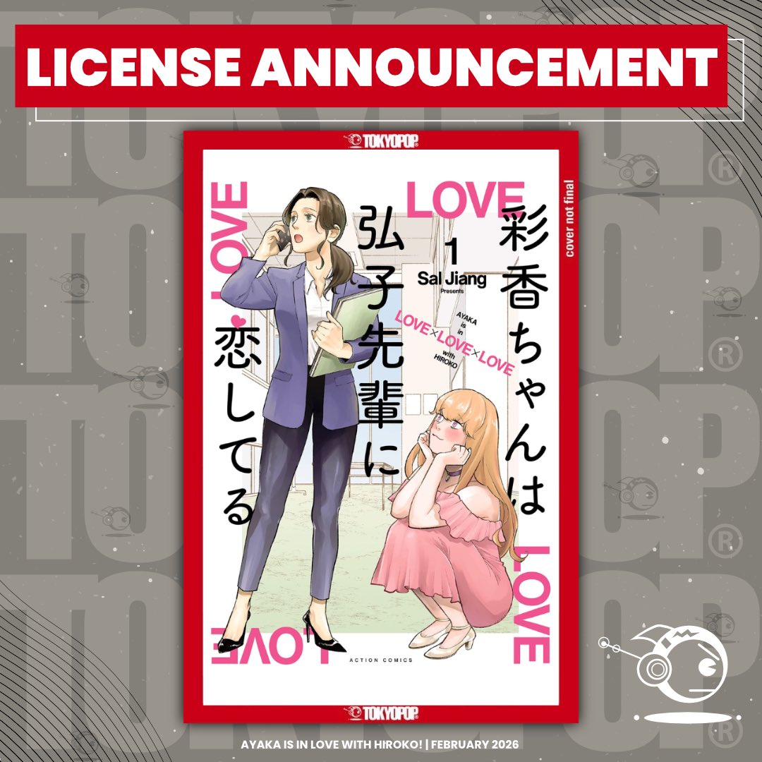 AYAKA IS IN LOVE WITH HIROKO! By Sal Jiang

A romantic comedy about bubbly office worker Ayaka and her boss Hiroko, who each believe their feelings for each other are unrequited. This popular GL has also been adapted into a live action series in Japan.