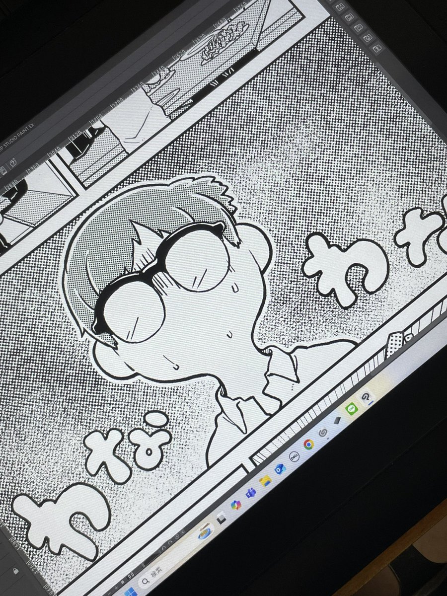 原稿進捗 仕上げ作業中