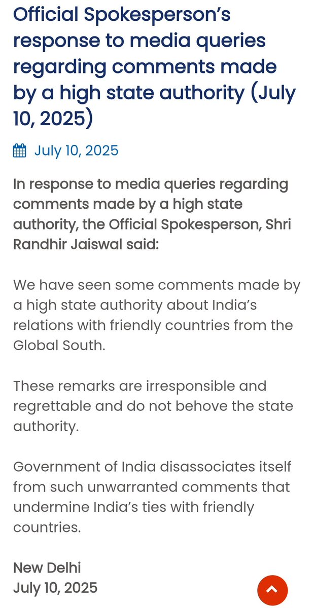 MEA slams comments by Punjab CM Bhagwant Mann over PM's visit to countries like 'Magnesia', 'Galveaisa', 'Tarvesia'. 

Foreign ministry says,'These remarks are irresponsible and regrettable and do not behove the state authority'