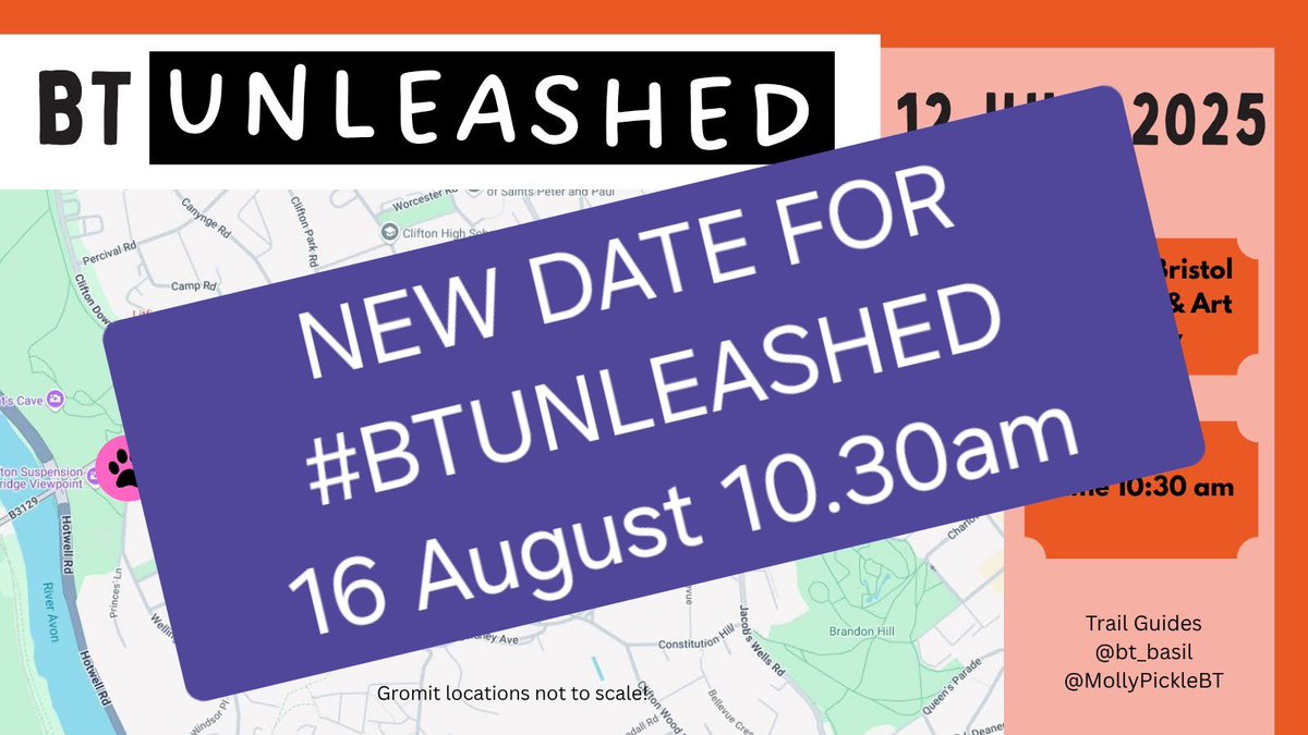 Molly Pickle CBE (@mollypicklebt) on Twitter photo ๐พNew Date๐พ #BTunleashed will now be on the 16 August 10:30am
Thanks for the votes can't wait ๐๐
<a href="/bt_basil/">Basil the BT CBE</a> ๐พNew Date๐พ #BTunleashed will now be on the 16 August 10:30am
Thanks for the votes can't wait ๐๐
<a href="/bt_basil/">Basil the BT CBE</a>