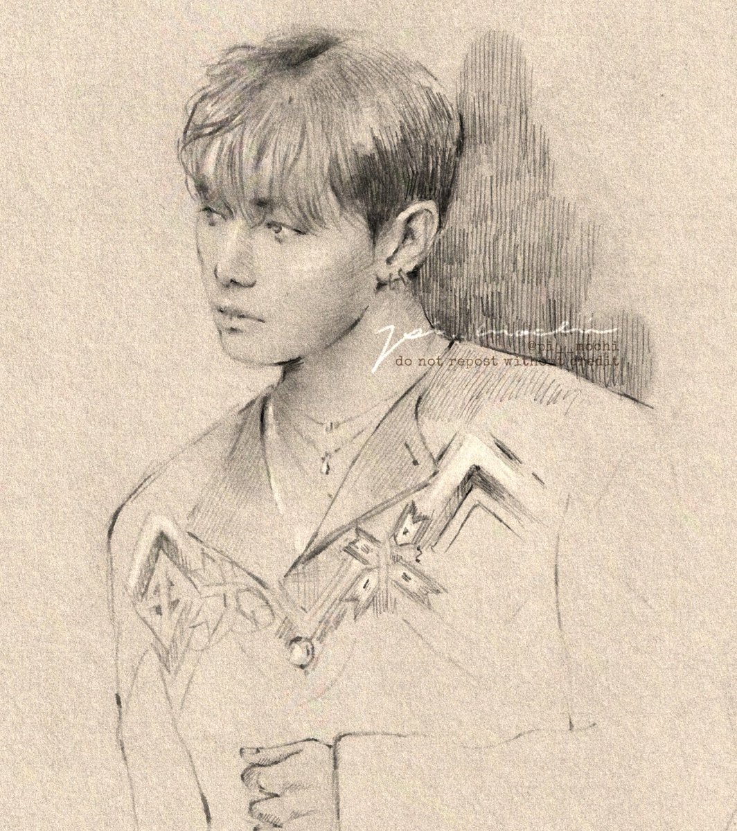 pi__mochi's tweet image. 🧸 #v #taehyung #CelineBoyV #btsfanart