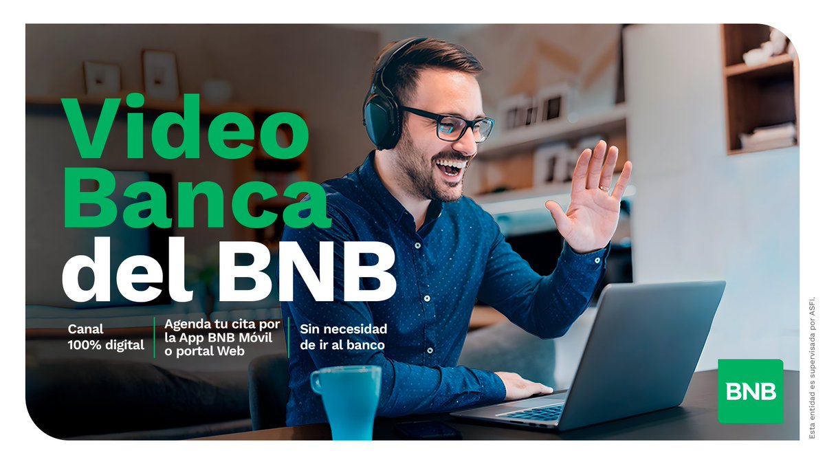 💻 Con nuestra Video Banca accede a asesoramiento y productos financieros  por videollamada, de forma segura y 100% digital, sin necesidad de ir al  banco. Conoce más 👉 https://t.co/m1H6puqUR4 #BNB