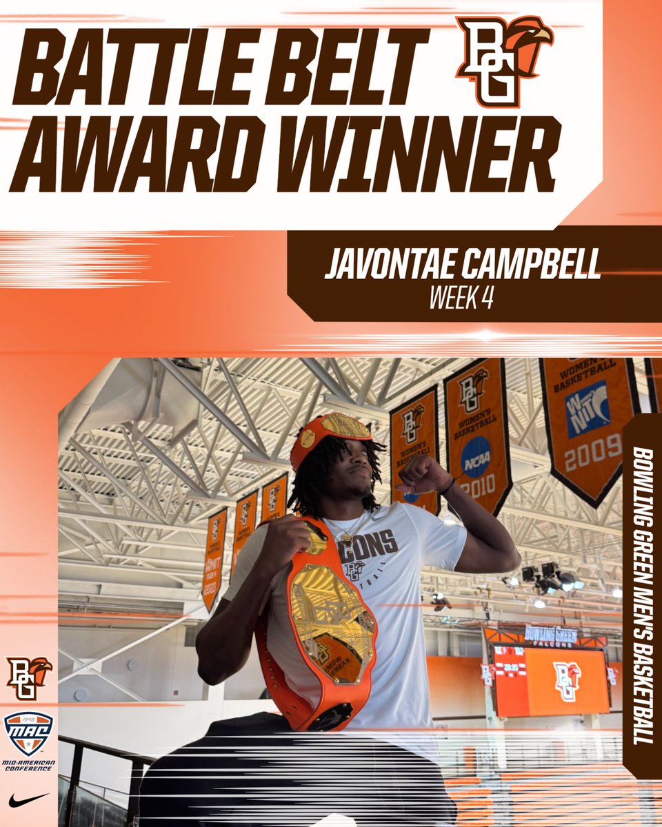 DOUBLE Champ Status 🚨 <a href="/JavontaeCampbe2/">JC2💫</a> closes out the summer with a second belt‼️ #AyZiggy #FlyAroundandFindOut #TheFalconWay
