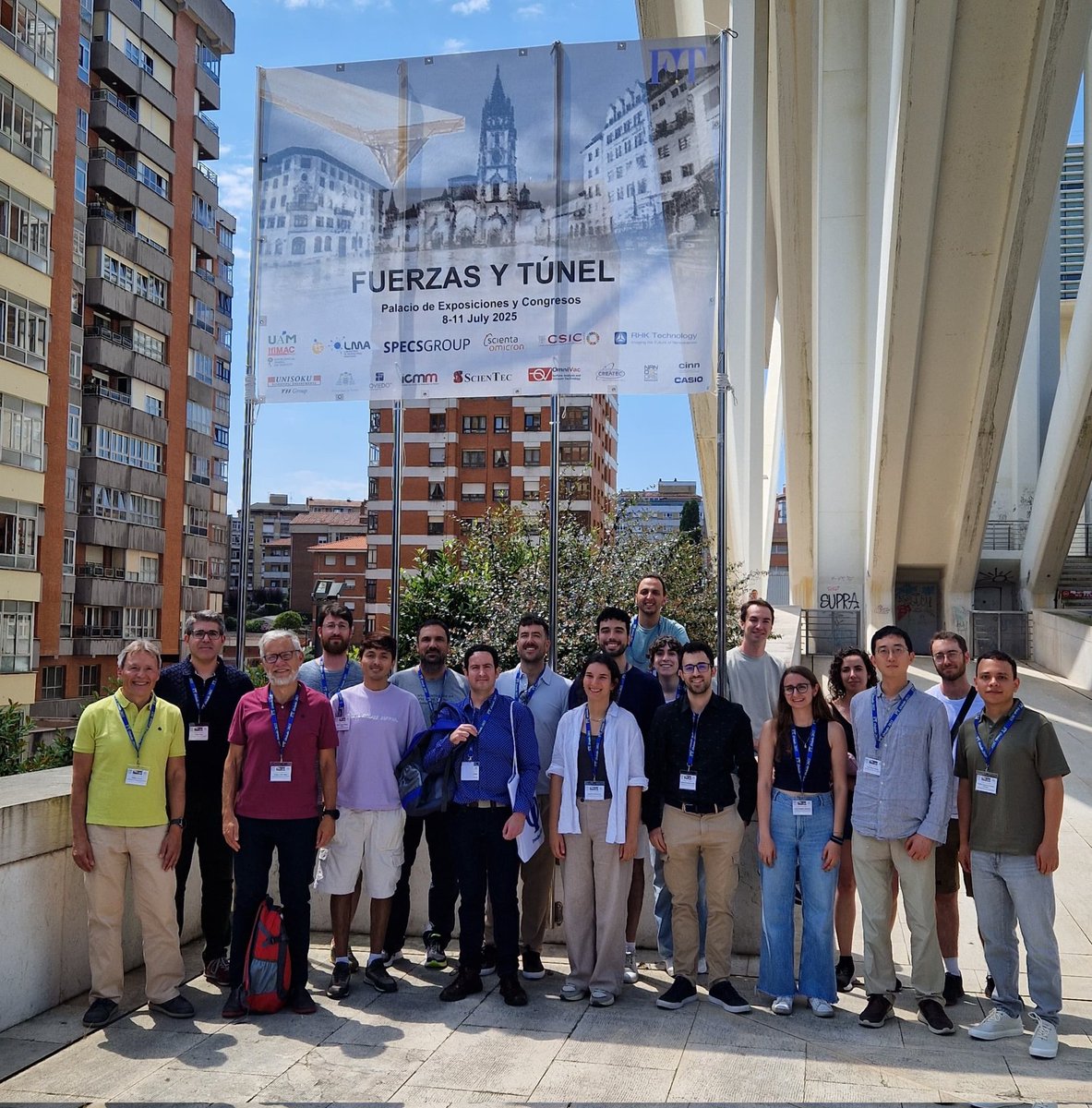 IFIMAC representation at the <a href="/fyt2025/">fyt2025</a> in Oviedo, catching-up with the latest advances on Scanning Tunneling and Atomic Force Microscopy   #STM   #AFM
Fantastic venue, people and conference!