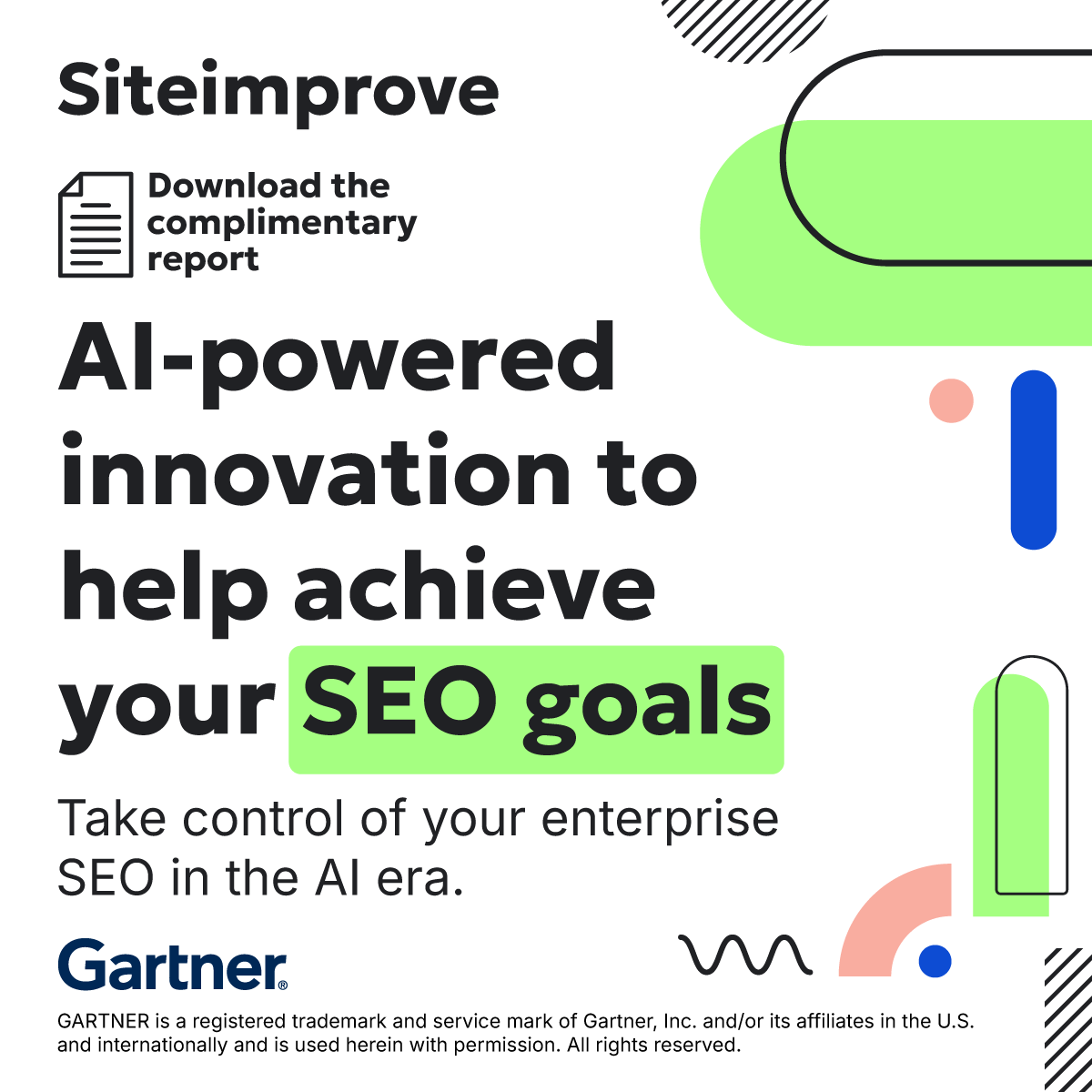 Innovation meets SEO 🚀  

🌟 Intelligent SEO audits.  
🌟 AI-driven insights.  
🌟 Competitor analysis.  

Siteimprove SEO empowers leaders to outperform the competition.  

📥 Download the 2025 Gartner® Market Report now 👉 direc.to/nU9f 

#SEO #AIinSEO