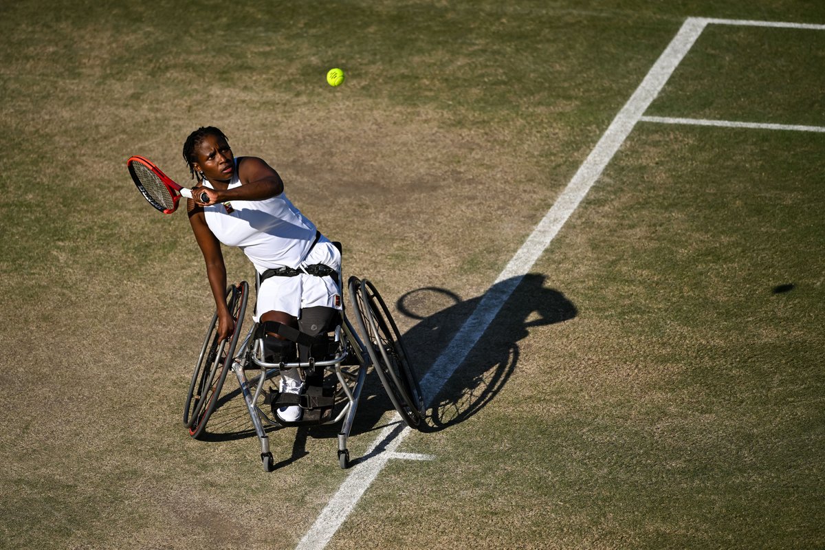South Africa’s Kgothatso Montjane continues her winning streak at Wimbledon, recovering from a set down to defeat France’s Ksenia Chasteau 3-6, 6-3, 6-3 and secure her spot in the singles semi-finals. She will now face Chinese fourth seed Ziying Wang for a place in the final.

In
