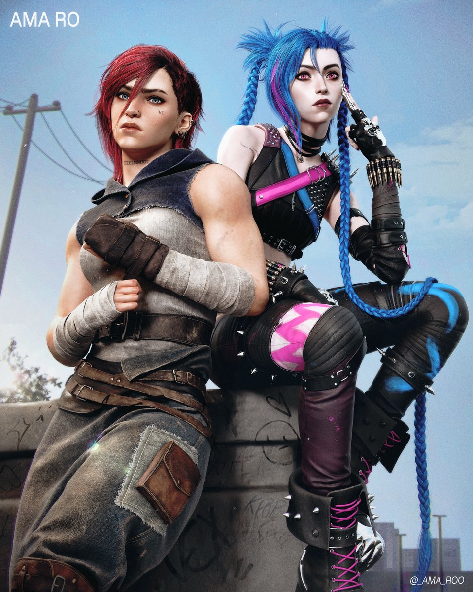 _Ama_Roo's tweet image. i keep getting asked if this is AI or cosplay… it’s just 3D