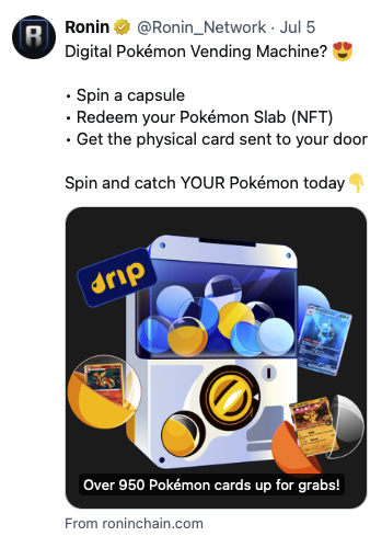 JaseTheWizard's tweet image. Experiment #1: Sky Mavis: Pokémon × Ronin Paid Ads

One of the key reasons I chose @SkyMavisHQ as my next adventure is their forward-thinking mindset and bold vision for the future. That, combined with the passion and dedication of the individuals and teams driving our industry…