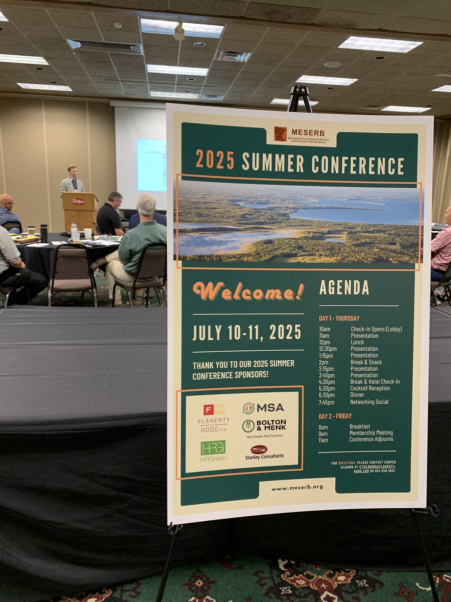 Excited to be supporting MESERB at their annual Summer Conference!
