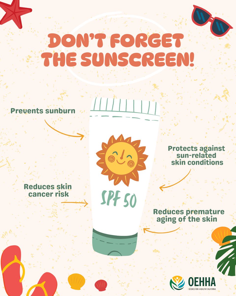 Happy Summer! 🌞Enjoy the sunshine and slather on that sunscreen! Titanium dioxide-based sunscreen can be a great option but consider a cream. Inhaling titanium dioxide in some spray-on formulations can increase the risk of future health issues.
Learn why: p65warnings.ca.gov/fact-sheets/ti…