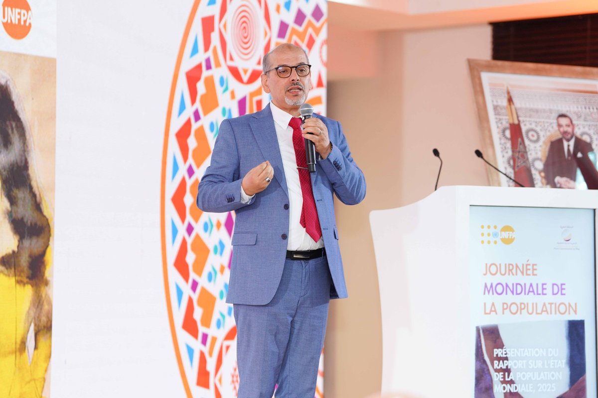 UNFPAMaroc's tweet image. Retour en photos sur l'événement conjoint organisé par le @hcpmaroc et #UNFPA, à #Rabat et qui a été marqué par la présentation du Rapport sur l’état de la population mondiale 2025 édité sur #LaVéritableCriseDeLaFécondité
Plus : morocco.unfpa.org
