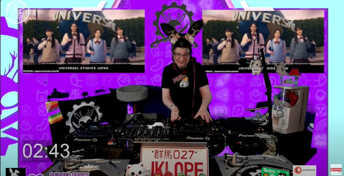 djjackalope's tweet image. Miss Jackalope music replay! 06.05.25 Thursday Grind Techno Mix Mayhem session! youtube.com/watch?v=fH5Tj-…
Twitch: twitch.tv/Missjackalope - Weekly Saturday DNB shows 12pm PT
#mixsession #music #defcon #dj #cats #defcon33 #twitchstreamer #techno #music #mix