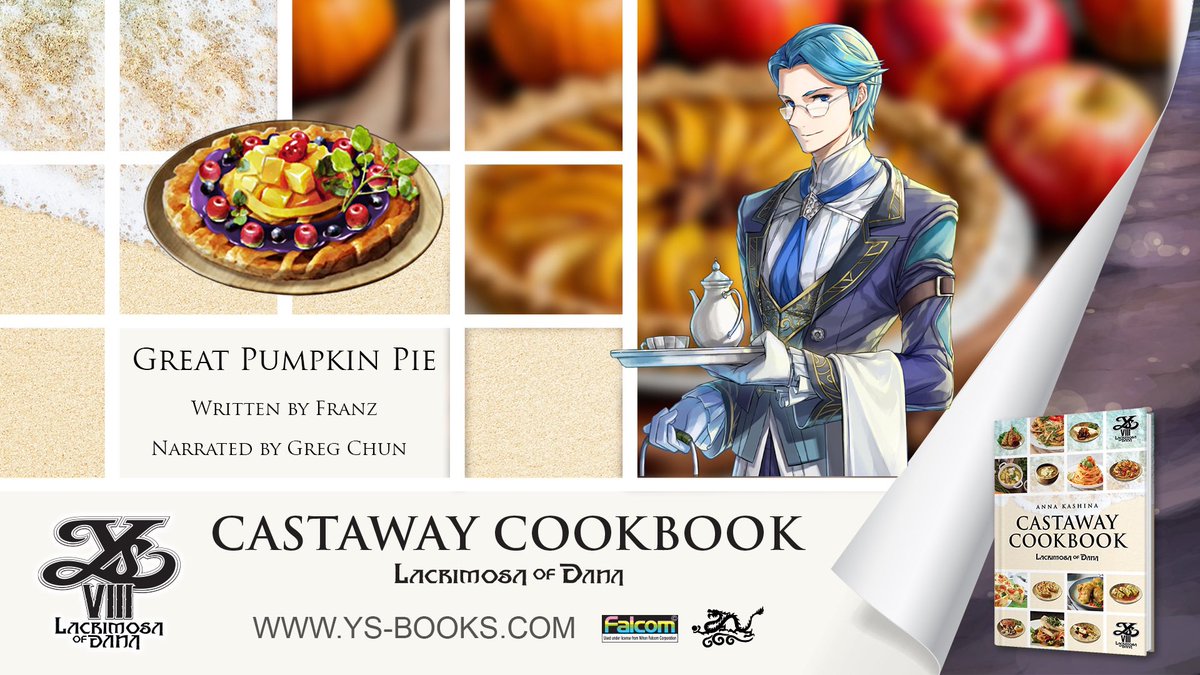 Updated!!!

CASTAWAY COOKBOOK: GREAT PUMPKIN PIE by Franz, narrated by Greg Chun youtu.be/_9XO8RyEeAc?si… via <a href="/YouTube/">YouTube</a>