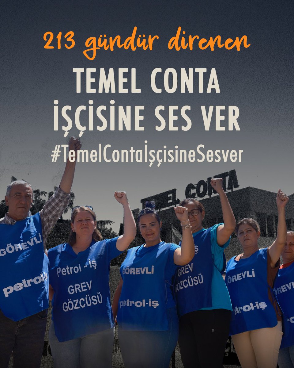 Tpi Emekçileri olarak Temel Conta Emekçilerinin yanındayız.
Temel Conta İşçisi Yalnız Değildir.
#TemelContaİşçisineSesVer
#tpiişçisidireniyor