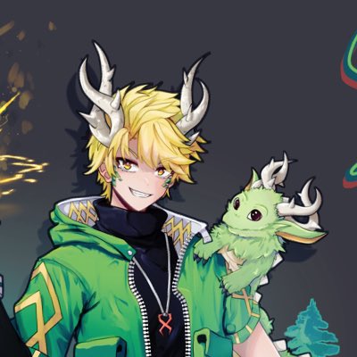 shaylong_dragon's tweet image. After the model reveal it’s time to swap to my character design for my profile picture!! 

🎨: @zearmy_