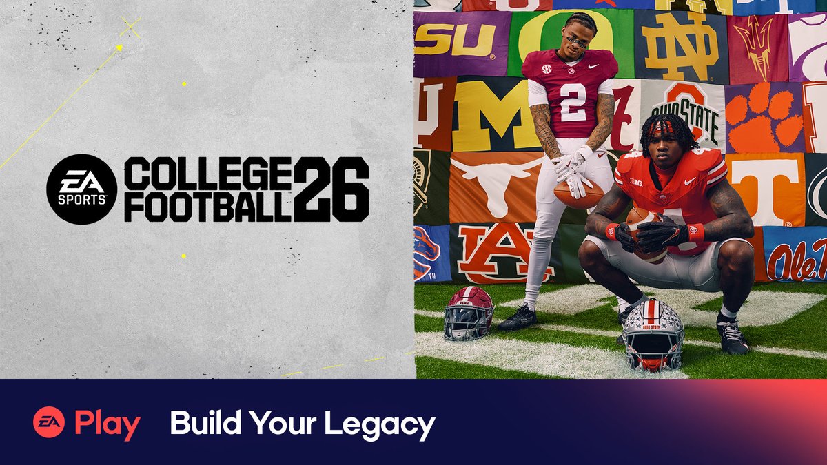 KidCastlePicks's tweet image. 🚨 JUST LIKE LAST YEAR WE HAVE COLLEGE FOOTBALL 26 CODES 🚨
To enter the Giveaway :
1. FOLLOW @KidCastlePicks
2. RT and LIKE this tweet
3. REPLY your console
Picking 5 Winners for the new CFB 26 ‼️