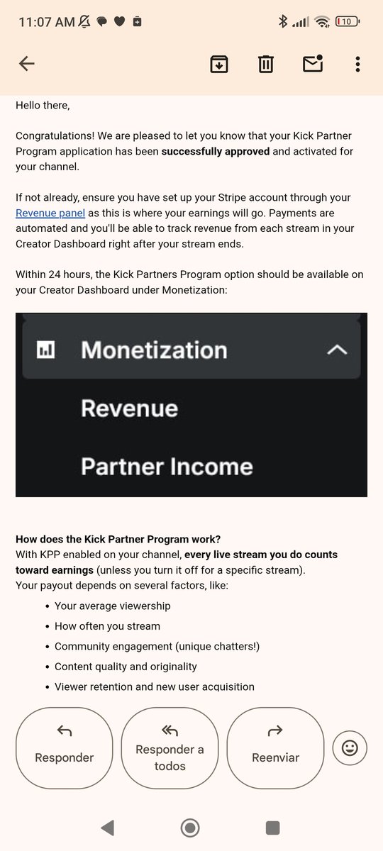 It was achieved, Kick's family. U witnessed my growth,my desire to get ahead day by day, allowing me to enter your channel and leave u a message of encouragement, affection, or fun💚, Big LFG family. Im here for you,and for you,I won't stop and I will continue with my work, BIG W
