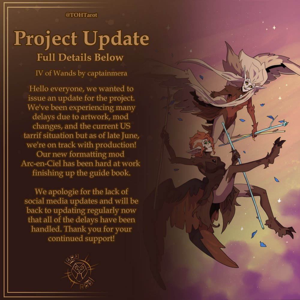 Guiding Glyphs: TOH Tarot Deck 📌 LEFTOVERS FORM tweet media