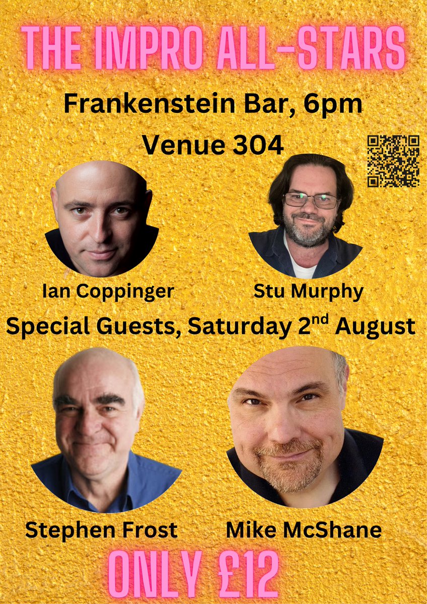iancoppinger's tweet image. Doing @edfringe again this year with some amazing guests. Here’s one line up, just to tempt you TICKETS edfringe.com/tickets/whats-… @stuartjaymurphy @mcshane1955