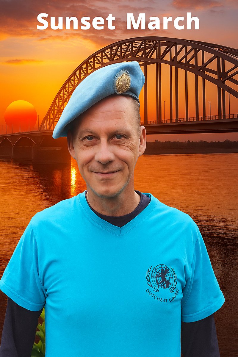 PaulFrancken's tweet image. Morgenavond zijn we allen weer tesamen van #Dutchbat 1 - 2 - 3 en 4 voor de #Sunsetmarch in #Nijmegen bij de Oversteek. 🙏🤝🫂

We herdenken morgen daar oa de val van Srebrenica 30 jaar geleden inmiddels. 🕊️🕯️🇳🇱

#veteranen #veterans 🫡🙌🫂