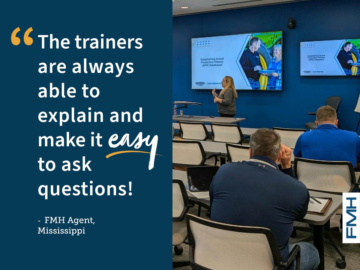FMHins's tweet image. Agents, 2026 MPCI Fall Update Trainings are right around the corner. Register today for one in your area or a region-specific webinar option: hubs.la/Q03vPDCz0