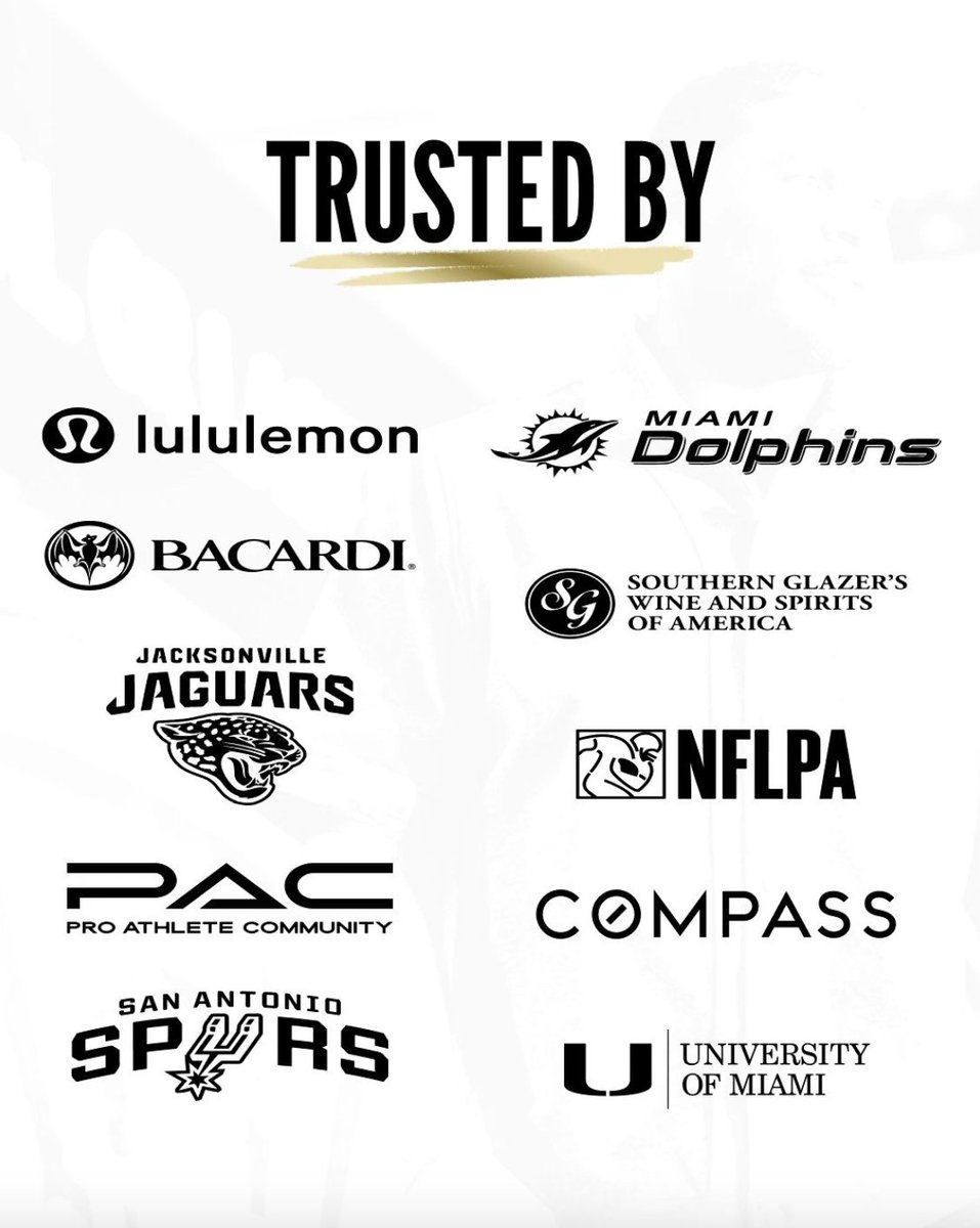 We’re proud to be trusted by leading brands, elite teams, and high-impact organizations. Let’s build your peak. 

Learn more: optimalperformancesystem.com