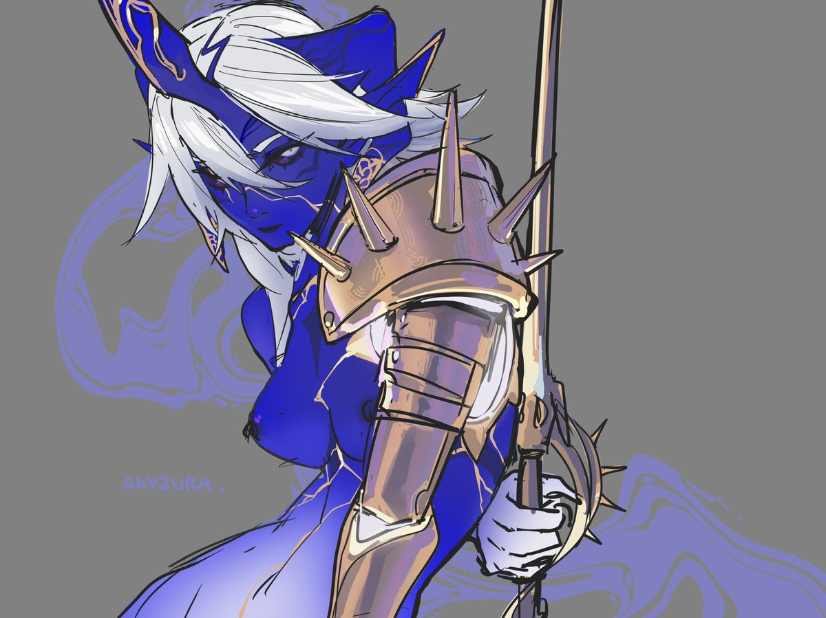 AkyZura's tweet image. Attack on Io for @Helixel !! #artfight2025
BOOBIE WARNING ✋🤚
