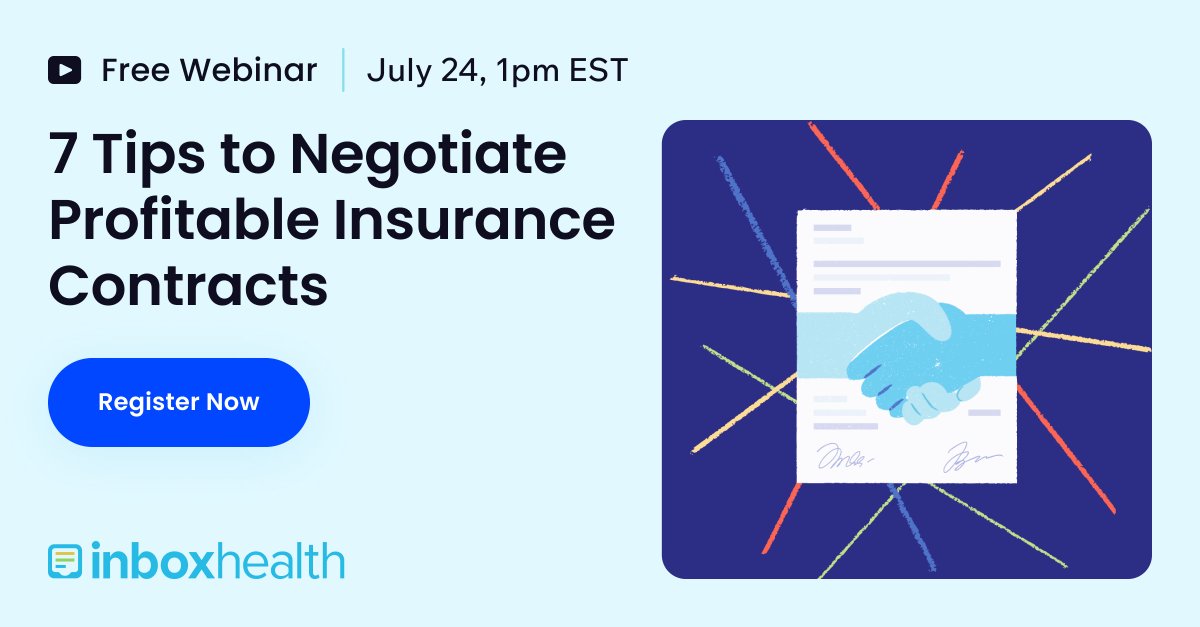 🚀 Boost practice profitability with better contract negotiations.
Join our webinar with Svast Healthcare Technologies, designed to help you negotiate with confidence. 
Register below 👇
bit.ly/4lj2vLb