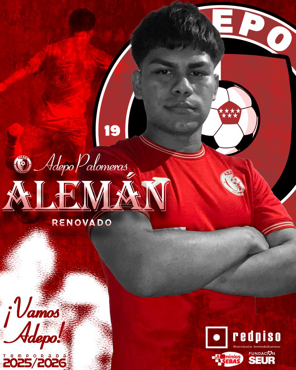 𝐑𝐄𝐍𝐎𝐕𝐀𝐂𝐈𝐎𝐍𝐄𝐒 𝐒𝐄𝐍𝐈𝐎𝐑 "𝐀" • 25/26

¡Más renovaciones de nuestro Senior "A" para esta próxima temporada 2025/2026!🔥

Una temporada más defenderán nuestros colores:

🎩 Issam
⚙️ Fernando
🏹 Raúl Alemán

𝐆𝐀𝐍𝐀𝐒 𝐄 𝐈𝐋𝐔𝐒𝐈𝐎́𝐍‼️
¡Vamos Adepo!🔥😈