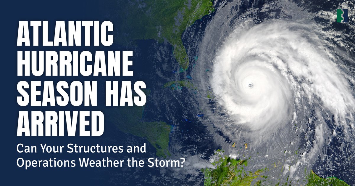 Hurricane season’s arrival serves as a reminder that it pays to be prepared. For those in vulnerable areas it's time to stock storm kits, communicate safety plans and ensure buildings are ready for potential wild weather.
#HurricaneSeason #StormSeason 
bit.ly/3MkrzzK