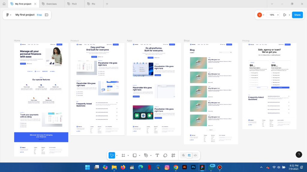 victor_ozo13671's tweet image. 🚀 Launch/Project Tease
&quot;Sneak peek of something exciting I&apos;ve been working on in Figma 👀 #ProductDesign #UXUI&quot;
&quot;New project. New vibes. Designed in Figma 💡 #DesignTeaser&quot;