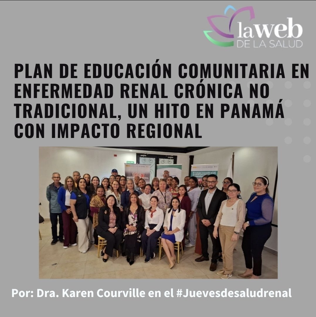 La Nefropatía Mesoamericana afecta a individuos en edad productiva, generando no solo una crisis de salud pública, sino también un profundo impacto socioeconómico en las comunidades más vulnerables.
<a href="/MINSAPma/">Ministerio de Salud de Panamá</a>
<a href="/SLANH_/">SLANH</a> <a href="/CENCAM_Official/">CENCAM</a> <a href="/spnh_pan/">Sociedad Panameña de Nefrología e Hipertensión</a> <a href="/CiimetF/">CIIMET</a> 
lawebdelasalud.com/plan-de-educac…