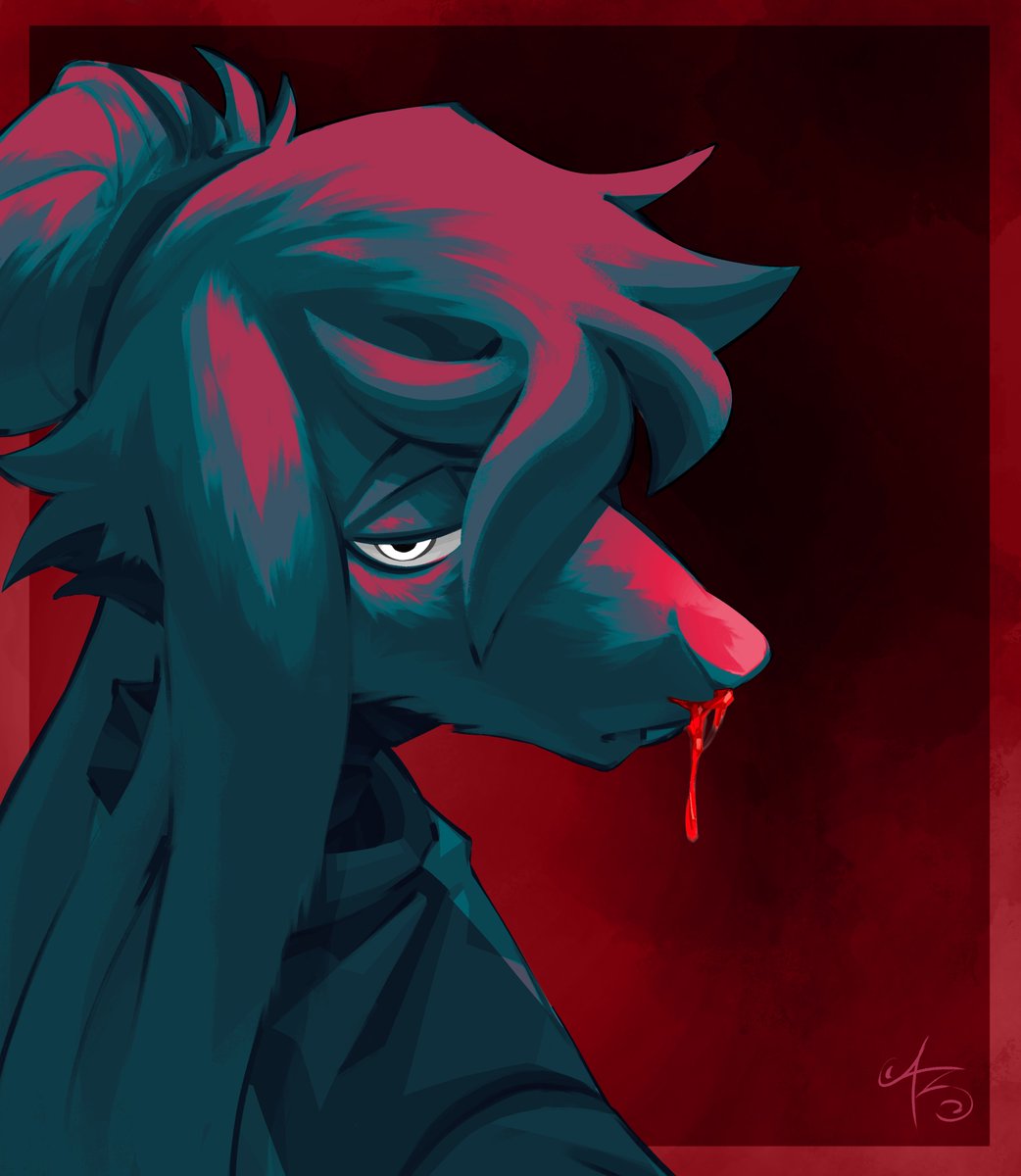 AZRIEL__ART's tweet image. Testing new brushes.
(posting this again bc I forgor to post the timelapse)