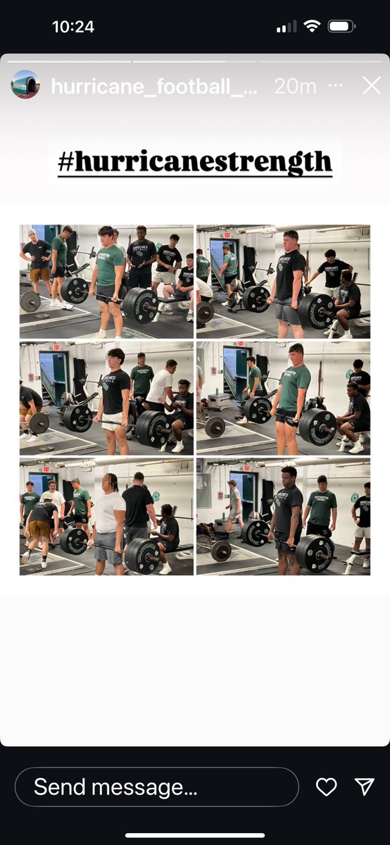 BMagee55's tweet image. Proud to be named Worker of the Week. The summer workout grind continues. #hurricanetradition #emo2eq
@CoachSchaum @CoachSqualli @CoachMcGonagle @coach_foley1 @CoachRabyJr @CoachTimAsbell @CoachTrevT @CoachBPerkins @MattMontpetit37