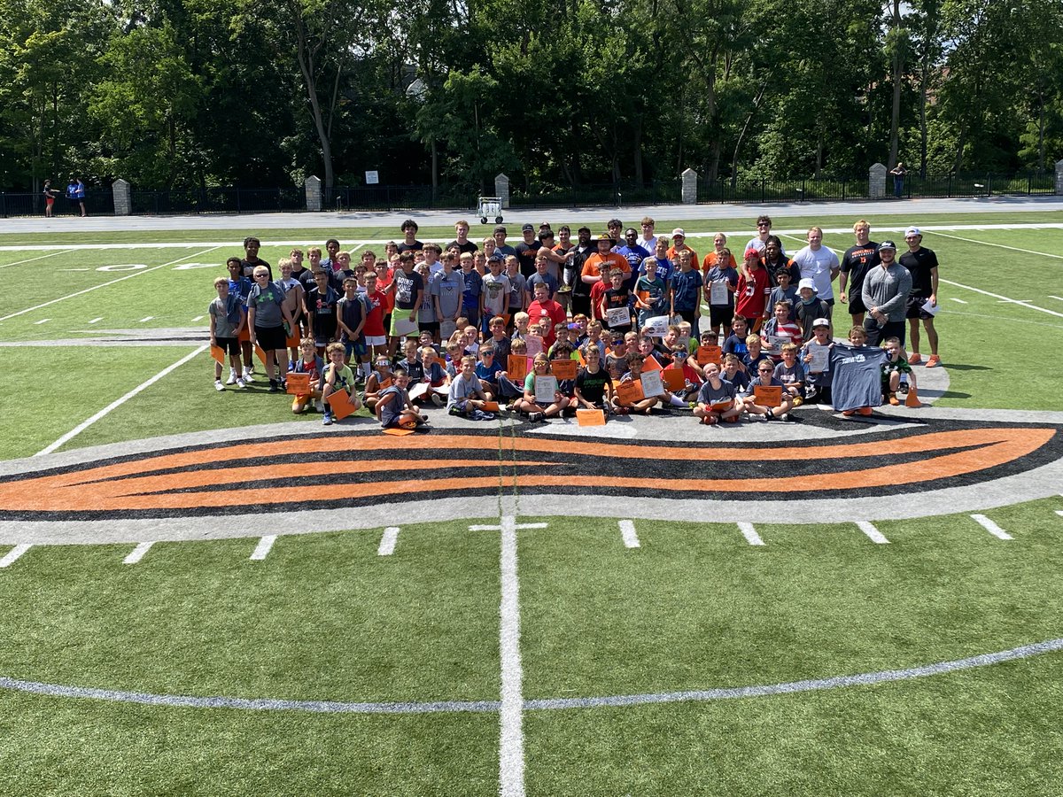 BergFootball's tweet image. Another great year of our Annual Youth Camp! The Tiffin community is a special one and we couldn&apos;t be more thrilled to give back to the people that make it GREAT!