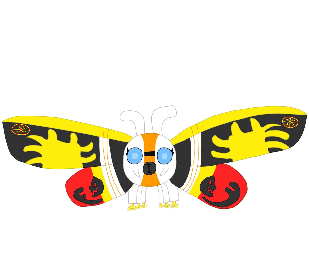 RobloxTheRoblo1's tweet image. Mothra Frontview (Redraw)
#mothra #kaijumothra #mothrafanart #mosura #redraw #fanart #heiseimothra #1992mothra #mothra1992

Speedpaint: 
youtu.be/fiUKQWIly3o?si…