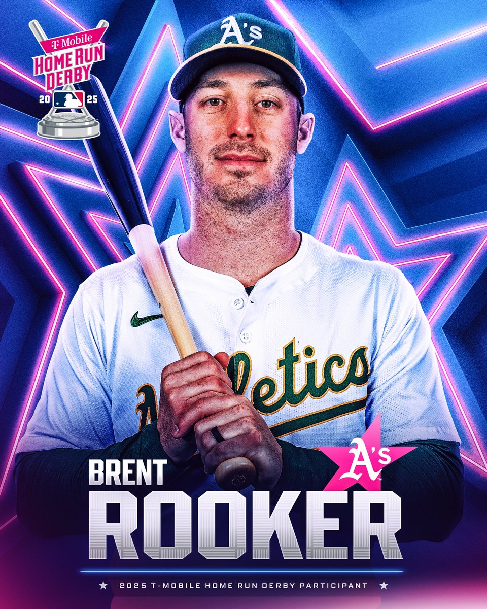 Brent Rooker announced on Instagram he’ll participate in the <a href="/TMobile/">T-Mobile</a> #HRDerby!

The <a href="/Athletics/">Athletics</a> slugger is on pace for his third straight 30+ HR season.