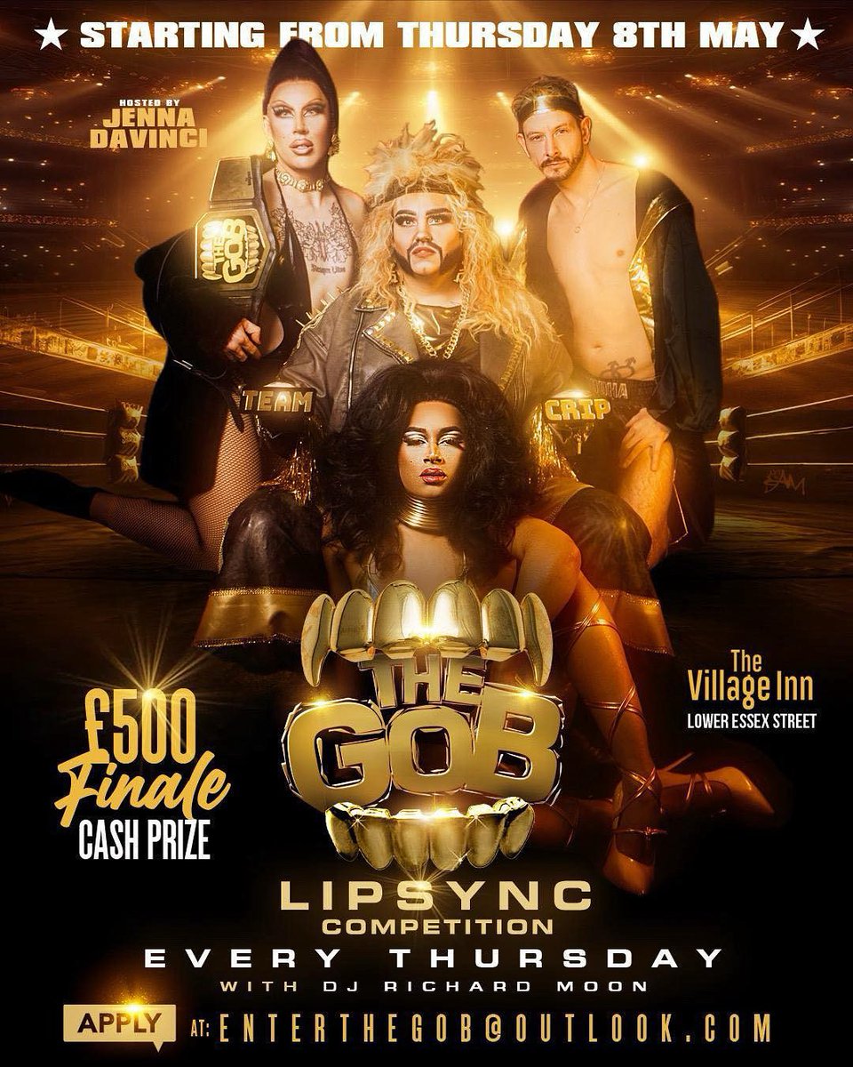 VillageBrum's tweet image. ROUND EIGHT INCOMING 🥊 👠
We’re back with you for the Midlands BIGGEST lipsync competition TONIGHT at the Village!
Doors open from 7pm with @JennaDavinci and our resident mentors LIVE from 10pm!
❄️Air con is ON!