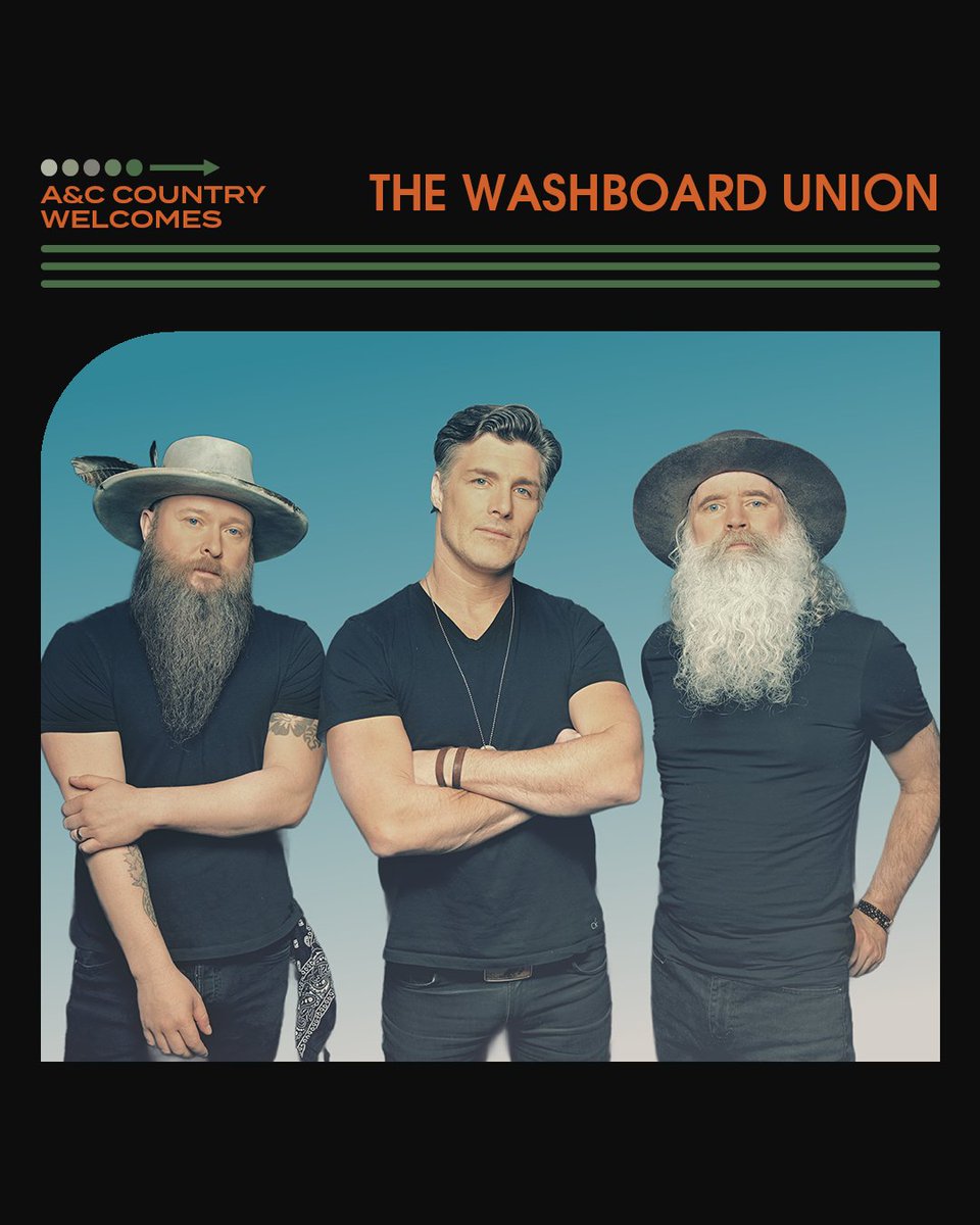Big news! Today, @WashboardUnion announced they are entering an exciting new chapter as they officially join the roster of renowned Canadian label @ArtsandCrafts. They are the first country act signed to the brand new Arts &amp; Crafts Country imprint! 🤠🎶
