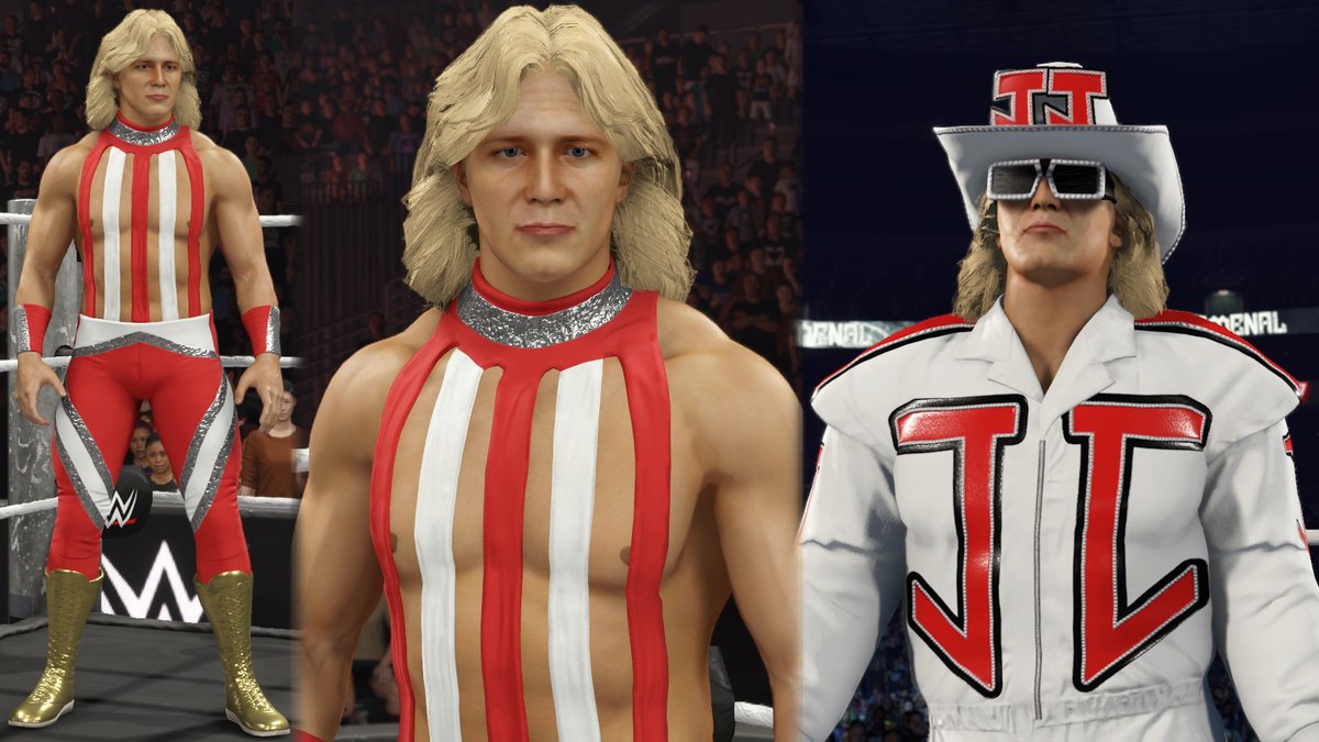 refatrahman16's tweet image. #JeffJarrett #3Pack #WWE2K25
