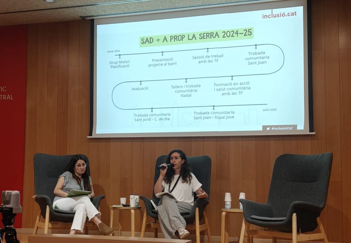 SbdEsportEduca's tweet photo. Hem presentat el projecte comunitari del SAD + a Prop de La Serra. #SomTorreRomeu #Sabadell #AccioComunitariaSabadell https://t.co/roj4RJKocW