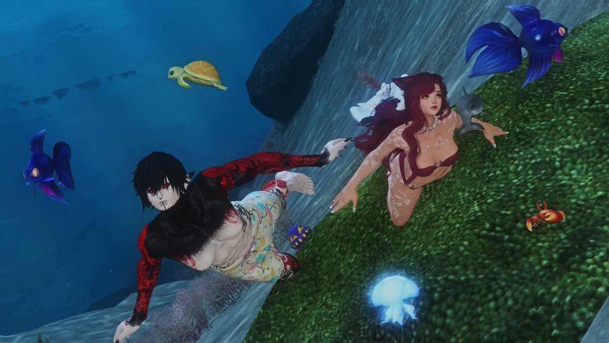 𝕋𝕚𝕣𝕖𝕕 𝕠𝕗 𝕛𝕦𝕤𝕥 𝕣𝕠𝕒𝕞𝕚𝕟𝕘 𝕠𝕟 𝕥𝕙𝕖 𝕓𝕖𝕒𝕔𝕙, 𝕀 𝕕𝕖𝕔𝕚𝕕𝕖𝕕 𝕥𝕠 𝕕𝕣𝕒𝕘 <a href="/athenasxiv/">✧*̥˚ 𝒶𝓉𝒽ℯ𝓃𝒶 *̥˚✧</a>  𝕨𝕚𝕥𝕙 𝕞𝕖 𝕗𝕠𝕣 𝕤𝕠𝕞𝕖 𝕕𝕚𝕧𝕚𝕟𝕘, 𝕒𝕟𝕕 𝕨𝕖 𝕙𝕒𝕕 𝕥𝕙𝕖 𝕝𝕠𝕧𝕖𝕝𝕚𝕖𝕤𝕥 𝕞𝕠𝕞𝕖𝕟𝕥 𝕥𝕠𝕘𝕖𝕥𝕙𝕖𝕣
---               
#FFXIV I #FF14 I #gpose I #gposer